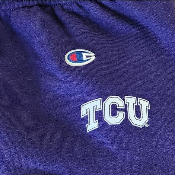 Champion TCU Baggy Sweatpants size XL - Picture 2 of 5